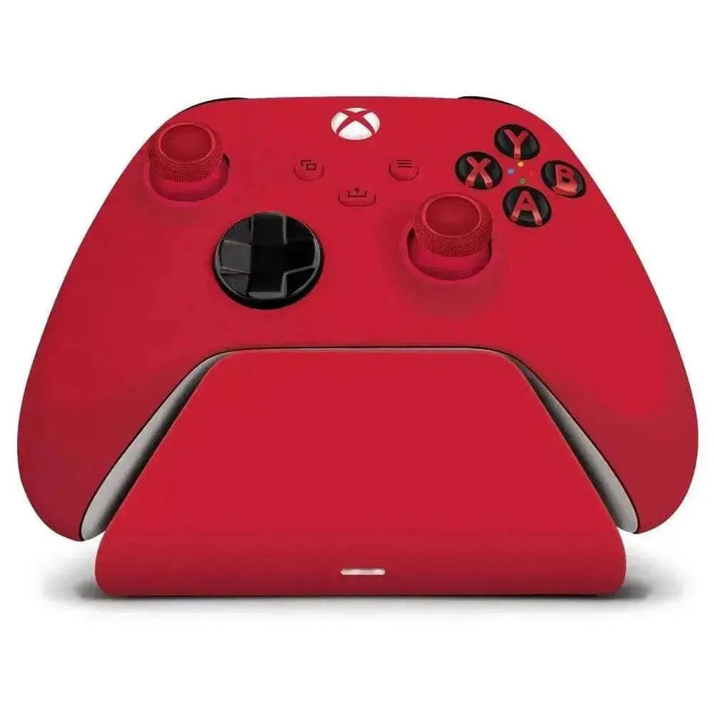 Pulse Red Universal Xbox Pro Charging Stand with 1100 mAh Rechargeable Battery