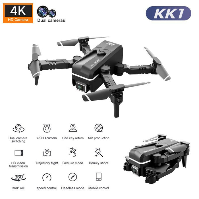 Global Drone 4K Double HD Camera Mini vehicle Party Favor with Wifi - Lacatang Shop