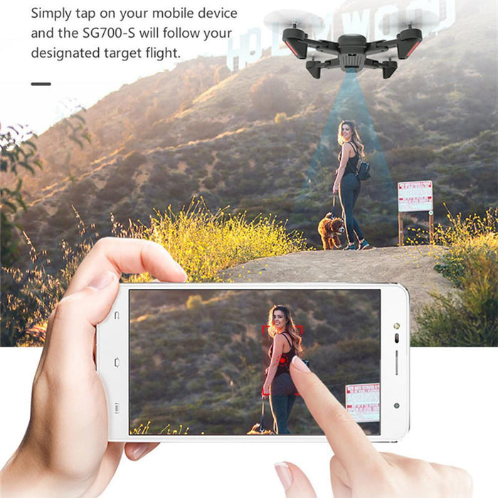 SG700-S Drone 2.4Ghz 4CH Wide-angle WiFi 1080P Optical Flow Dual - Lacatang Shop