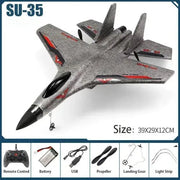 RC Aircraft SU - 35 Plane 2.4G Radio Glider Remote Control Fighter Plane - Lacatang Shop