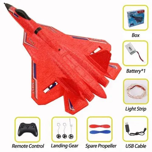 RC Aircraft SU - 35 Plane 2.4G Radio Glider Remote Control Fighter Plane - Lacatang Shop