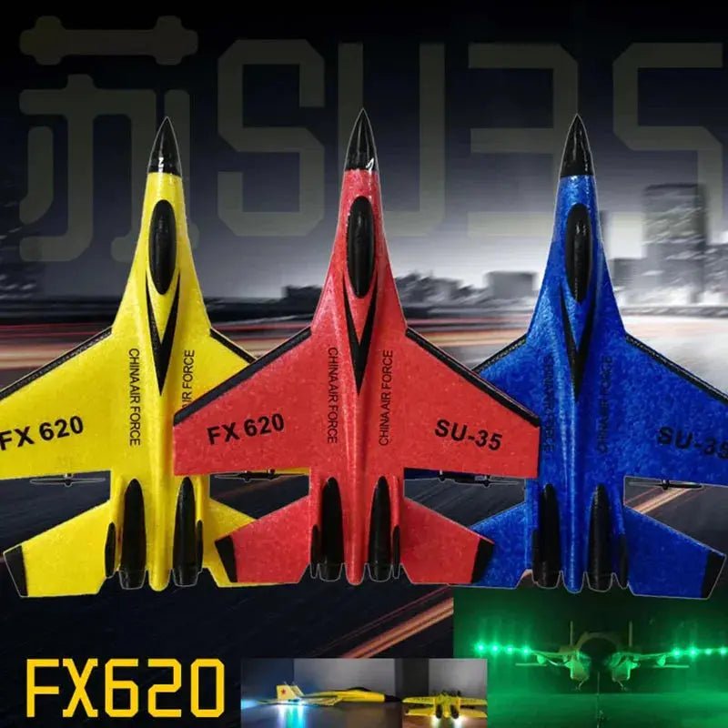 RC Aircraft SU - 35 Plane 2.4G Radio Glider Remote Control Fighter Plane - Lacatang Shop