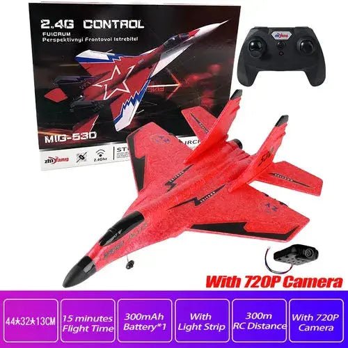 RC Aircraft SU - 35 Plane 2.4G Radio Glider Remote Control Fighter Plane - Lacatang Shop