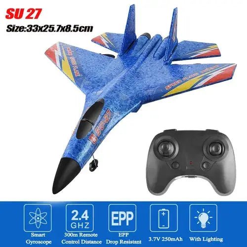 RC Aircraft SU - 35 Plane 2.4G Radio Glider Remote Control Fighter Plane - Lacatang Shop