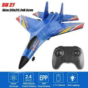 Rc Foam Aircraft Su - 35 Plane 2.4g Radio Control Glider Remote Control - Lacatang Shop
