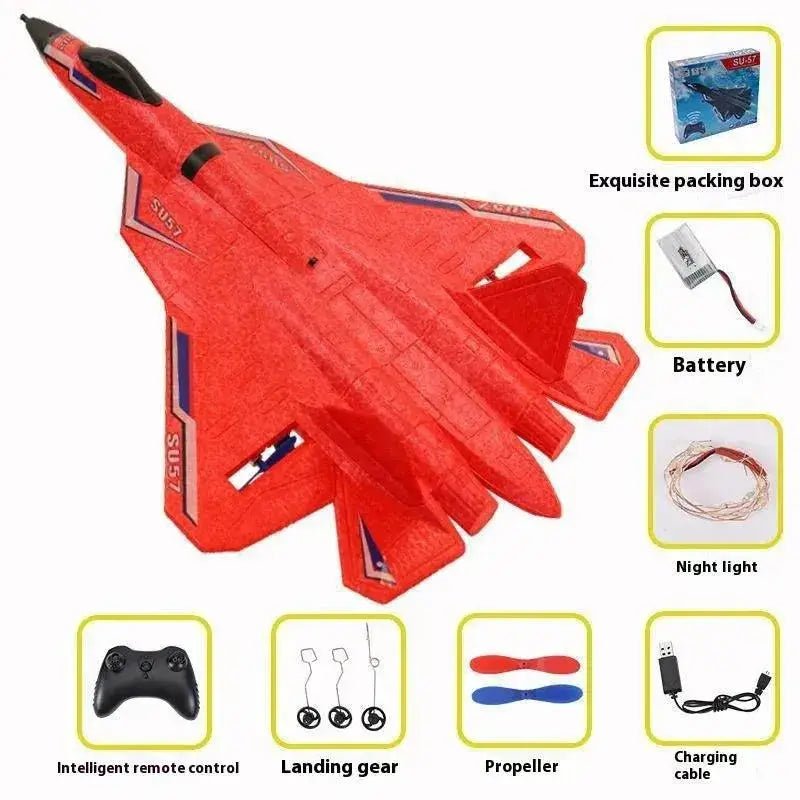 Rc Foam Aircraft Su - 35 Plane 2.4g Radio Control Glider Remote Control - Lacatang Shop