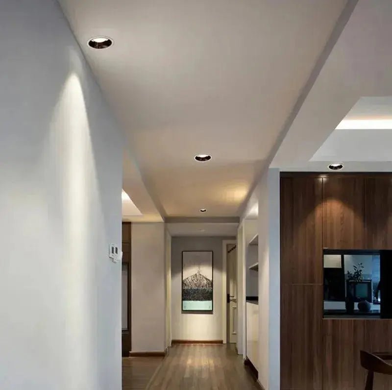 Recessed Downlights Dimmable AC220v 90 - 260v 12W 15W Lamp Round Led Cob Ceiling Room Bedroom Spot Light Home Decor Spot Kitchen - Lacatang Shop