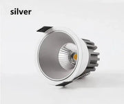 Recessed Downlights Dimmable AC220v 90 - 260v 12W 15W Lamp Round Led Cob Ceiling Room Bedroom Spot Light Home Decor Spot Kitchen - Lacatang Shop