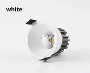Recessed Downlights Dimmable AC220v 90 - 260v 12W 15W Lamp Round Led Cob Ceiling Room Bedroom Spot Light Home Decor Spot Kitchen - Lacatang Shop