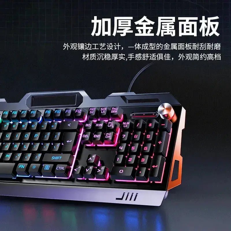 RGB Gamer Keyboard Gaming Keyboard and Mouse Headphone Gamer Kit Backlit USB Wired Computer KeyboardFor Pc Laptop 3 In1 Teclado - Lacatang Shop