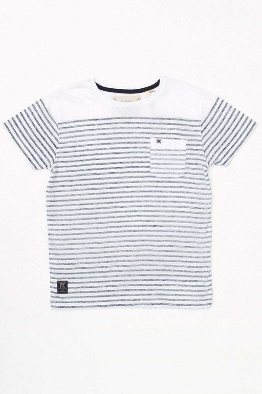 Richie Boys' Striped Pocket Tee - Stylish & Comfortable