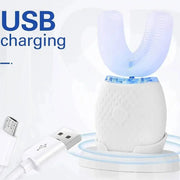 Silicone Electric Toothbrush 360° for Adult Smart Automatic Whitening - Lacatang Shop