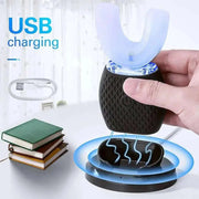 Silicone Electric Toothbrush 360° for Adult Smart Automatic Whitening - Lacatang Shop