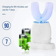 Silicone Electric Toothbrush 360° for Adult Smart Automatic Whitening - Lacatang Shop