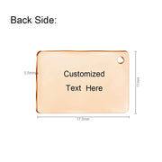 Stainless Steel Customized Letter Envelope Necklace Locket Jewelry Secret Love Note Pendant Engraved Note Photo for Women - Lacatang Shop