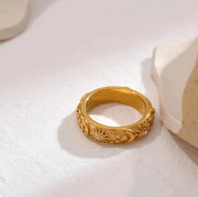 Star, Moon, and Sun Ring - Celestial Elegance for Every Occasion - Lacatang Shop