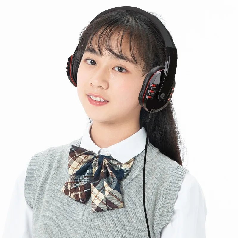 Student Musical Instrument Electronic Piano Headset 6.5mm Headset Monitor Headset Wired Guitar Music Headset Wholesale - Lacatang Shop