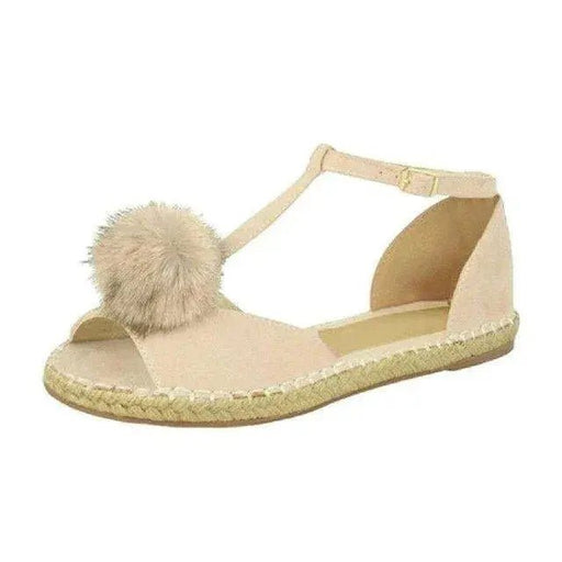 Summer Ladies Leather Sandals – Fashionable Women’s Footwear