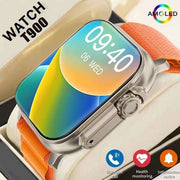 T900Ultra Smartwatch Bluetooth Talk Smartwatch Message Alert Heart Rate Monitor Sports Watch for Android IOS Men Women - Lacatang Shop