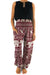 Burgundy ELEPHANT Pants Women Boho Pants Hippie Pants Yoga - Lacatang Shop