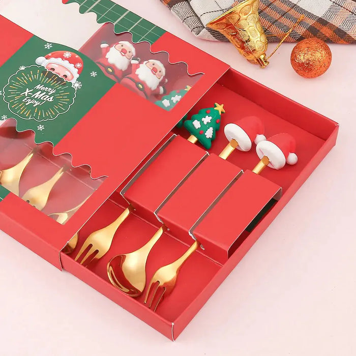 Festive Holiday Dining Cutlery Collection