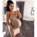 Woman Maternity Clothes Maxi Dresses For Pregnant - Lacatang Shop