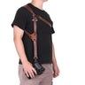 Genuine Leather Camera Shoulder Strap Adjustable - Lacatang Shop