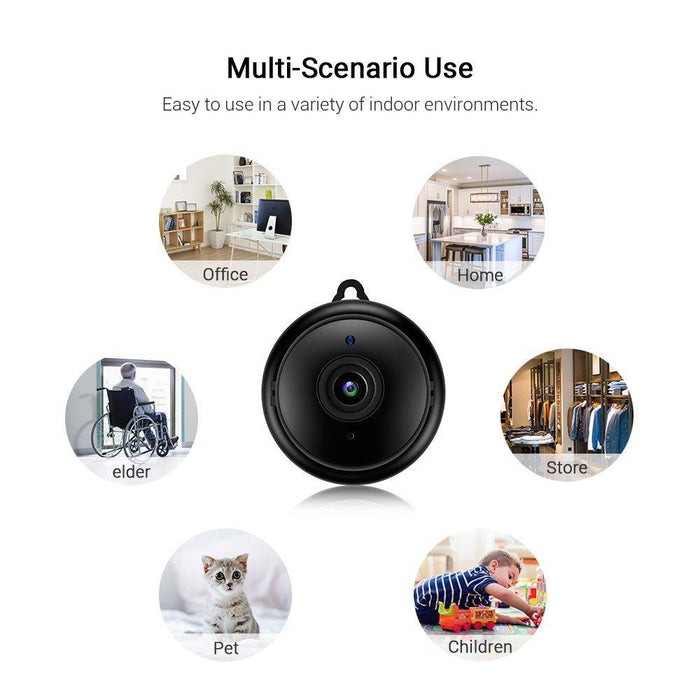 Wifi camera with stand & Memory card - Lacatang Shop