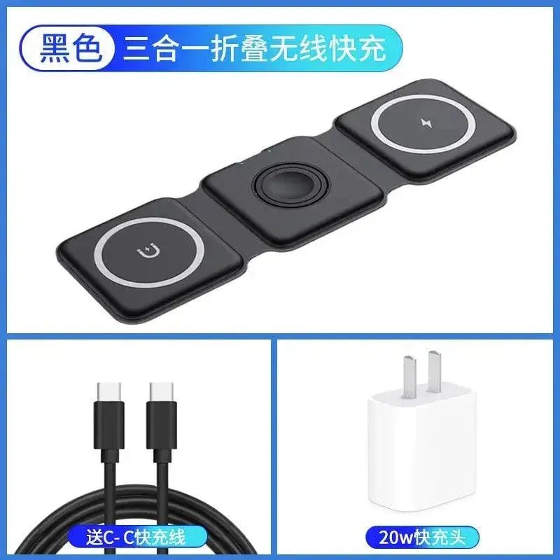 Three - in - One Headset iPhone Base Fast Charging Apple - Lacatang Shop