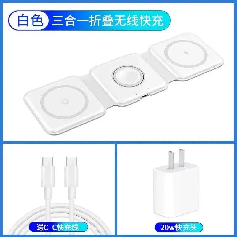 Three - in - One Headset iPhone Base Fast Charging Apple - Lacatang Shop