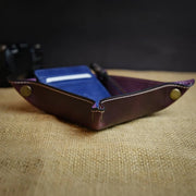 Trevi - Genuine Leather Catchall Tray, Desk Organizer - Lacatang Shop
