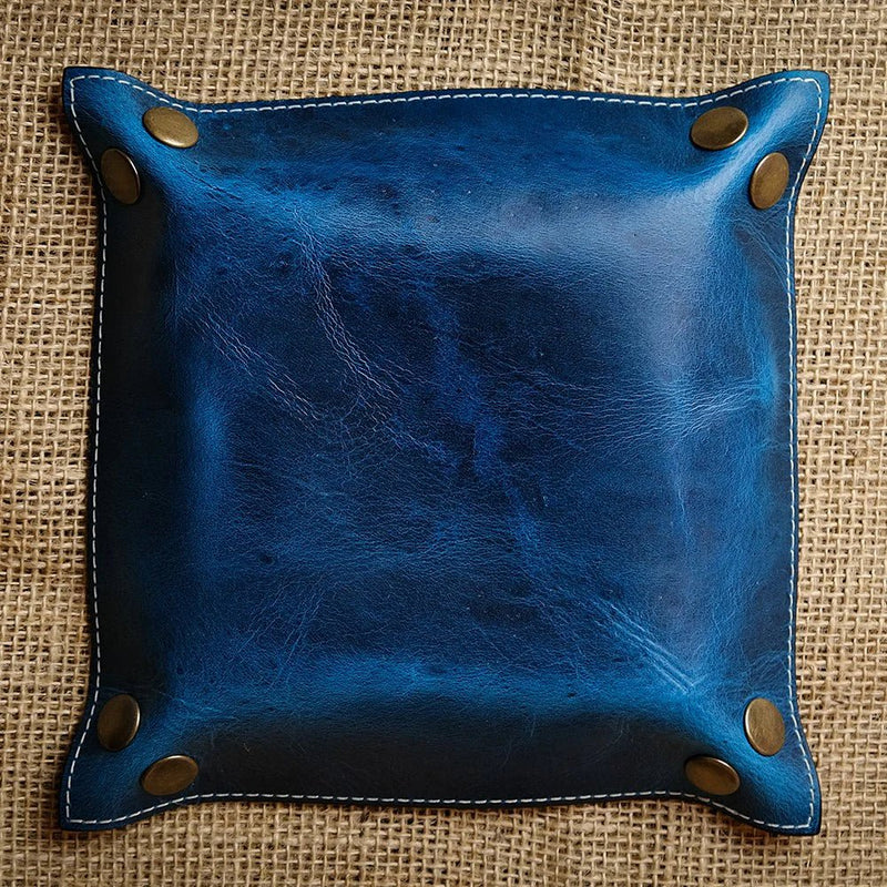 Trevi - Genuine Leather Catchall Tray, Desk Organizer - Lacatang Shop