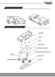 Turbo Racing 1:76 C71 RC Car Spare Parts - 1pc Racing Track Accessory - Lacatang Shop