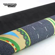 Turbo Racing 1:76 Electric Car Drift Track Set with Cement Pier and Jumping Platform - Lacatang Shop