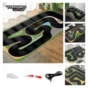 Turbo Racing 1:76 Electric Car Drift Track with Cement Pier and Jumping Platform - Lacatang Shop