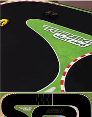 Turbo Racing 1:76 Electric Drift Track Set with Cement Pier and Jumping Platform - Lacatang Shop