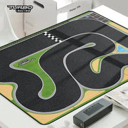 Turbo Racing 1:76 Electric Drift Track Set with Cement Pier and Jumping Platform - Lacatang Shop