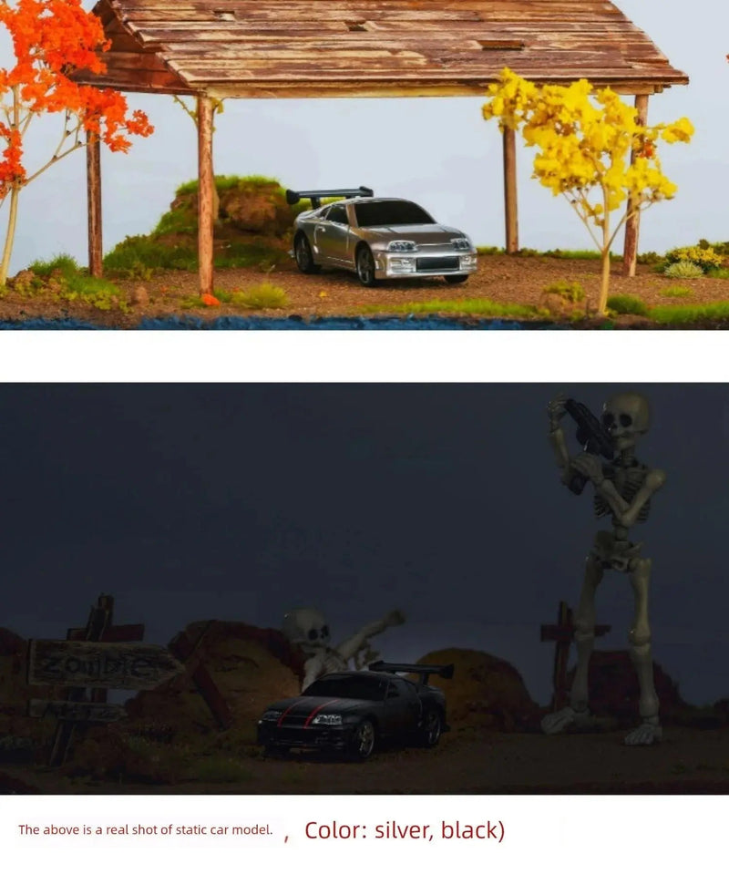 Turbo Racing 1:76 Miniature Full - Scale C71c72c73c74 Remote Control Electric Drift Sports Car Toy - Lacatang Shop