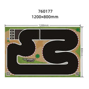 Turbo Racing 1:76 Scale Drift Track Set with Cement Pier and Jumping Platform - Lacatang Shop