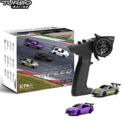 Turbo Racing 1:76 Scale RC Sport Car C72 C73 Table Game Racing Remote Control Mini Model Full Proportional RTR Kit Toys - Lacatang Shop