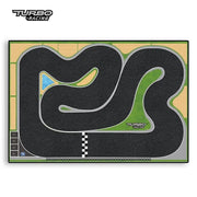 Turbo Racing Drift Track Set with Jumping Platform and Cement Pier - 1:76 Scale Car Scene Mat - Lacatang Shop