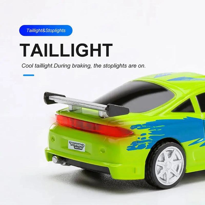 Turbo Racing RTR 1/76 Two RC Cars 3rd Anniversary Version Mini Full Proportional Kids Toys Electric Vehicle Off Road - Lacatang Shop