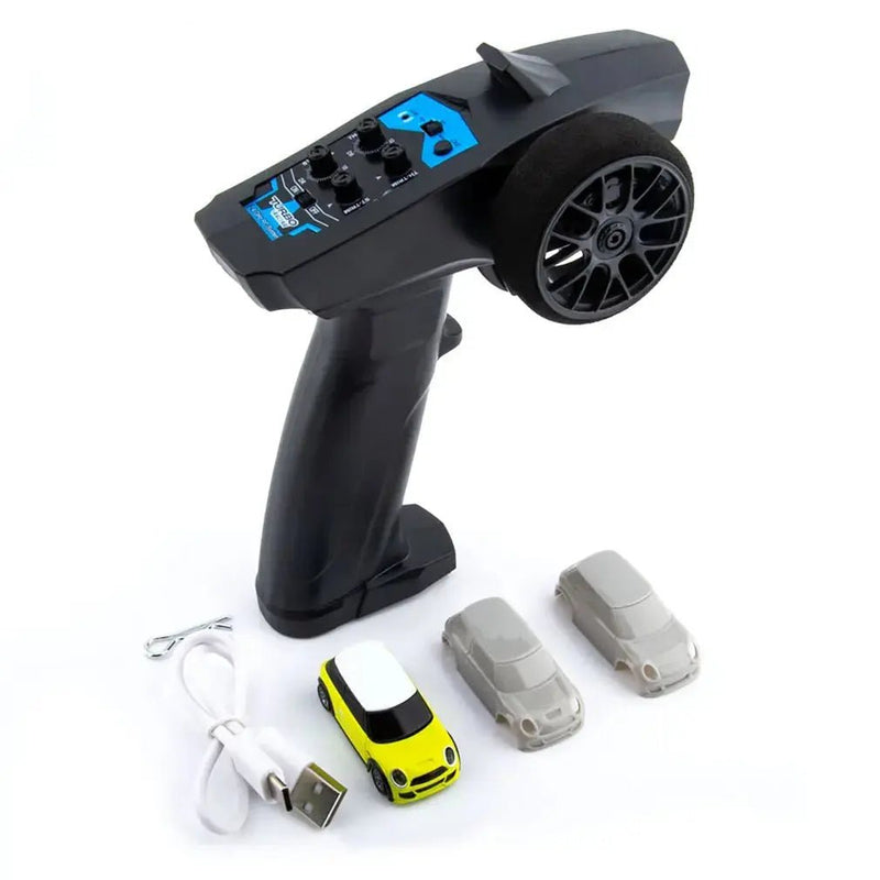 Turbo Racing RTR 1/76 Two RC Cars 3rd Anniversary Version Mini Full Proportional Kids Toys Electric Vehicle Off Road - Lacatang Shop