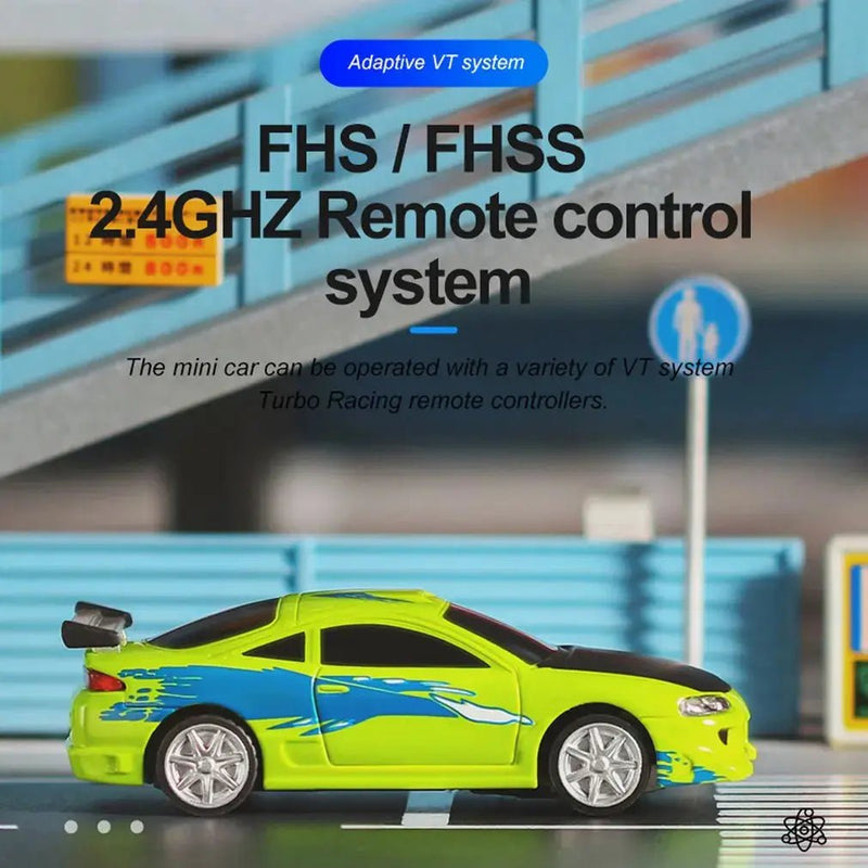 Turbo Racing RTR 1/76 Two RC Cars 3rd Anniversary Version Mini Full Proportional Kids Toys Electric Vehicle Off Road - Lacatang Shop