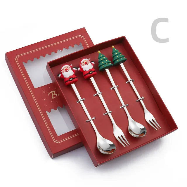 Festive Holiday Dining Cutlery Collection