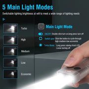 V10 EDC Keychain Light 1000 LM Powerful LED Flashlight Type - C Rechargeable Uv Lamp Tiki Fishing Torch Camping Lantern - Lacatang Shop