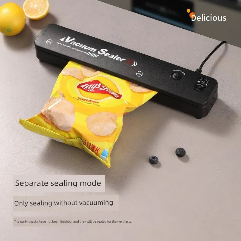 Vacuum Packaging Machine Small Household Sealing Machine Sealed Fresh - Keeping Vacuator Automatic Pressing Sealing Machine - Lacatang Shop