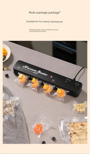 Vacuum Packaging Machine Small Household Sealing Machine Sealed Fresh - Keeping Vacuator Automatic Pressing Sealing Machine - Lacatang Shop