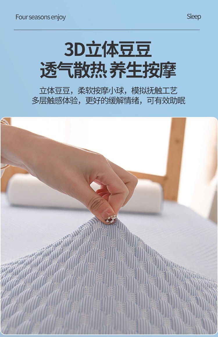 VESCOVO Summer Cooling Memory Foam Mattress Topper 150x200CM - Lacatang Shop