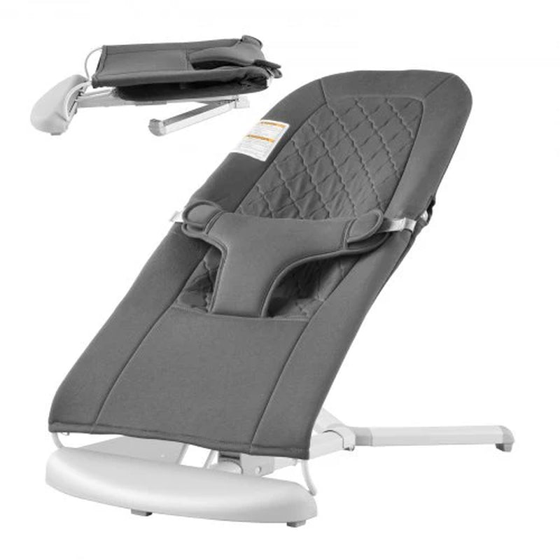 VEVOR Baby Bouncer Folding Bouncer Seat Chair for Babies with 2 Reclining Angles - Lacatang Shop